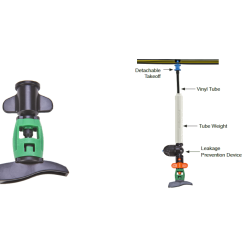  Naandanjain Green Spin Micro Sprinkler 160 l/h + Suspended Stand + Super LPD For Greenhouse x 100